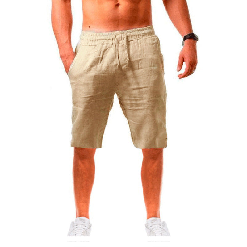 Minimalistic Linen Shorts