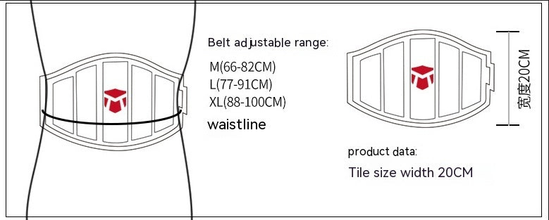 Deep Squat Workout Belt Weightlifting