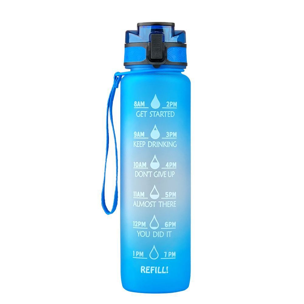 Transparent Flask Water Bottle