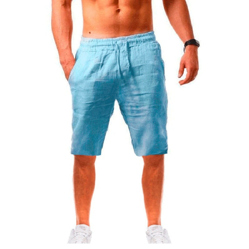 Minimalistic Linen Shorts