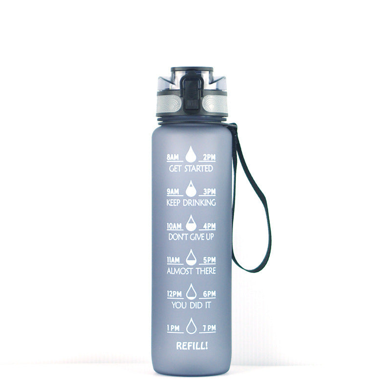 Transparent Flask Water Bottle