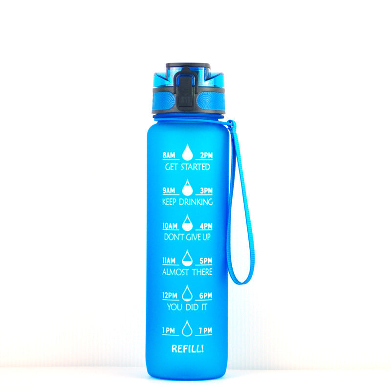 Transparent Flask Water Bottle