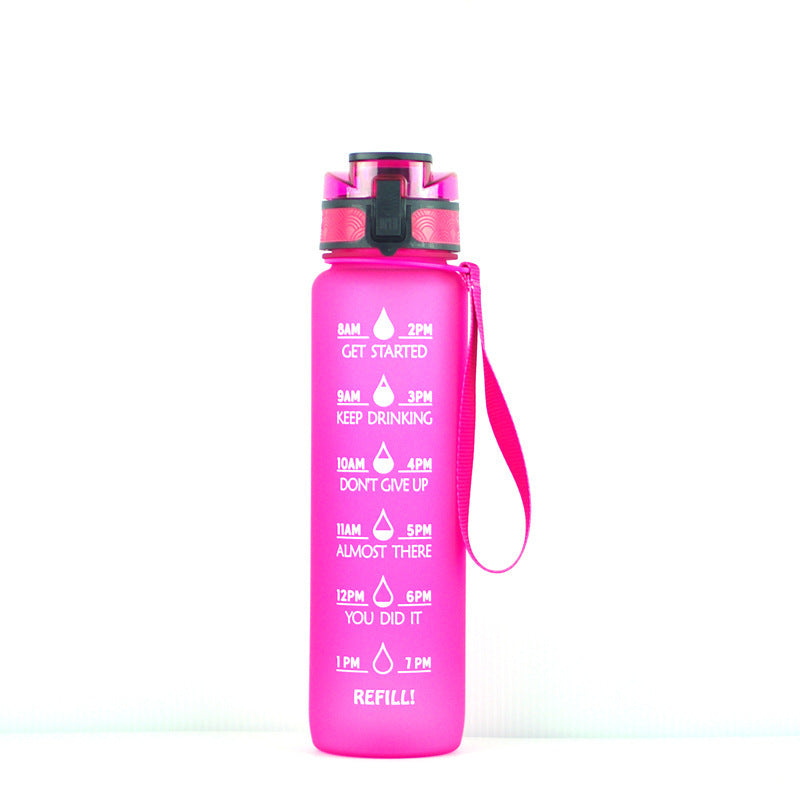 Transparent Flask Water Bottle