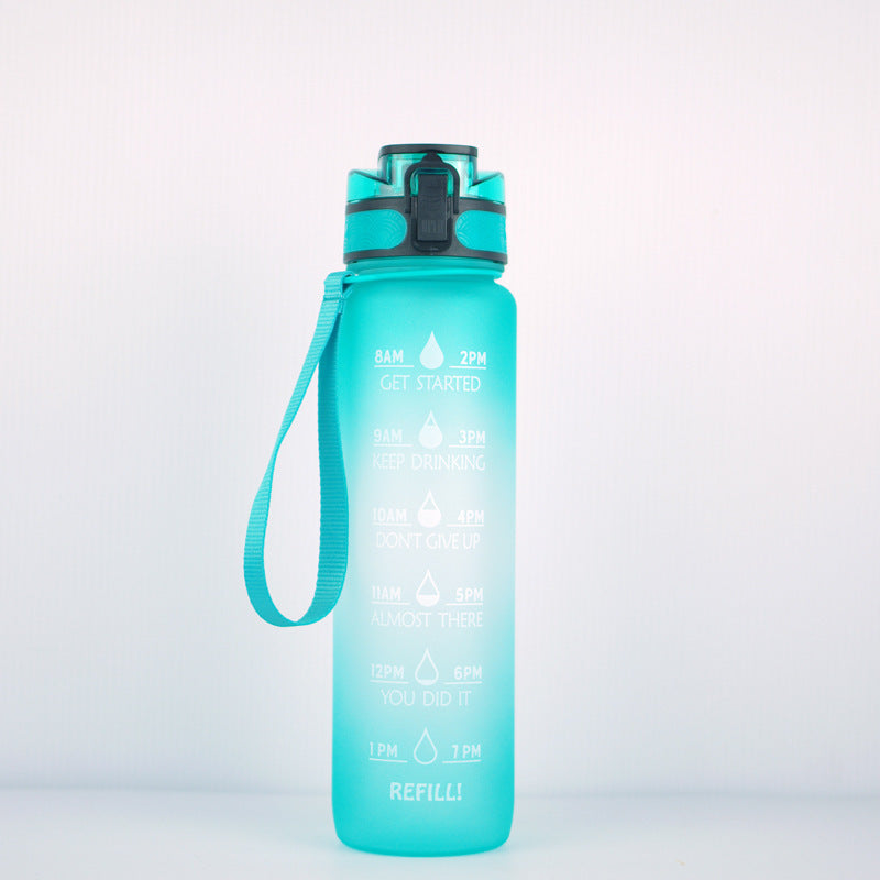 Transparent Flask Water Bottle