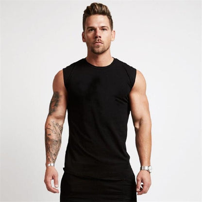 Sleeveless Shirt Tank Top