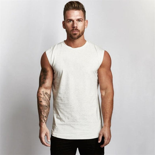 Sleeveless Shirt Tank Top
