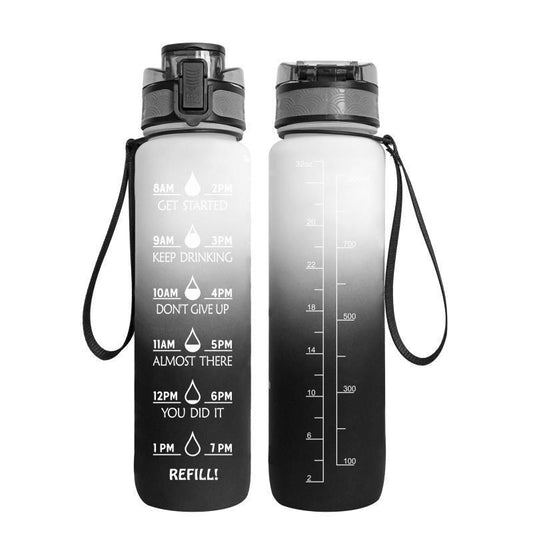 Transparent Flask Water Bottle