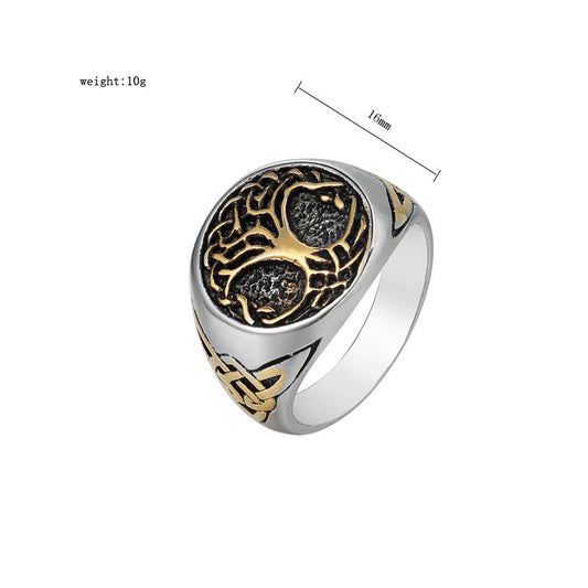 Viking Tree Of Life Ring