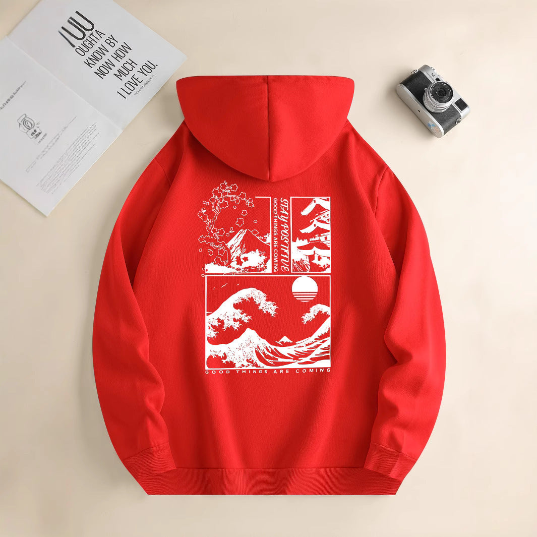 Nihonga Styled Hoodie