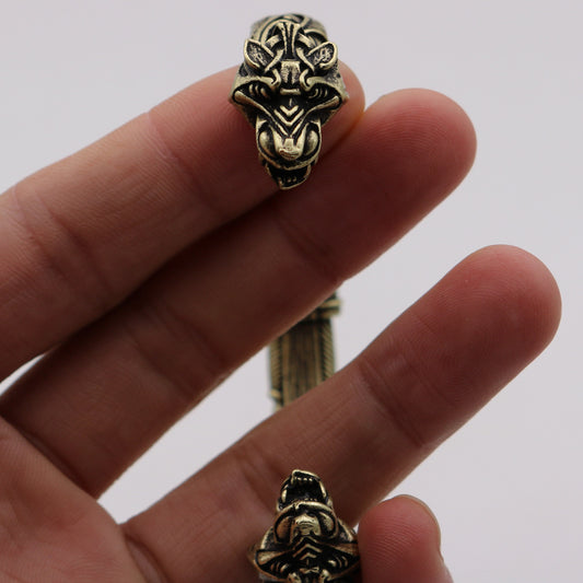 Fenrir Head Bracelet