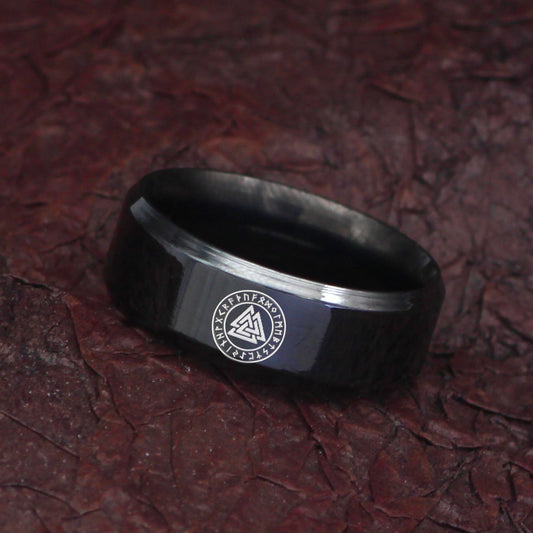 Minimalistic Retro Viking Ring
