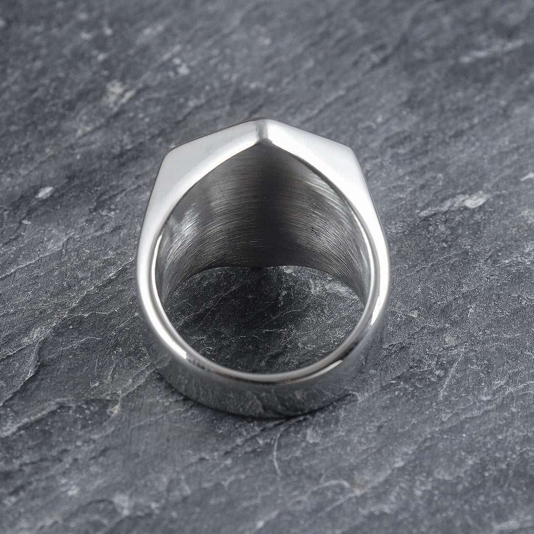 Vintage Vegvisir Ring
